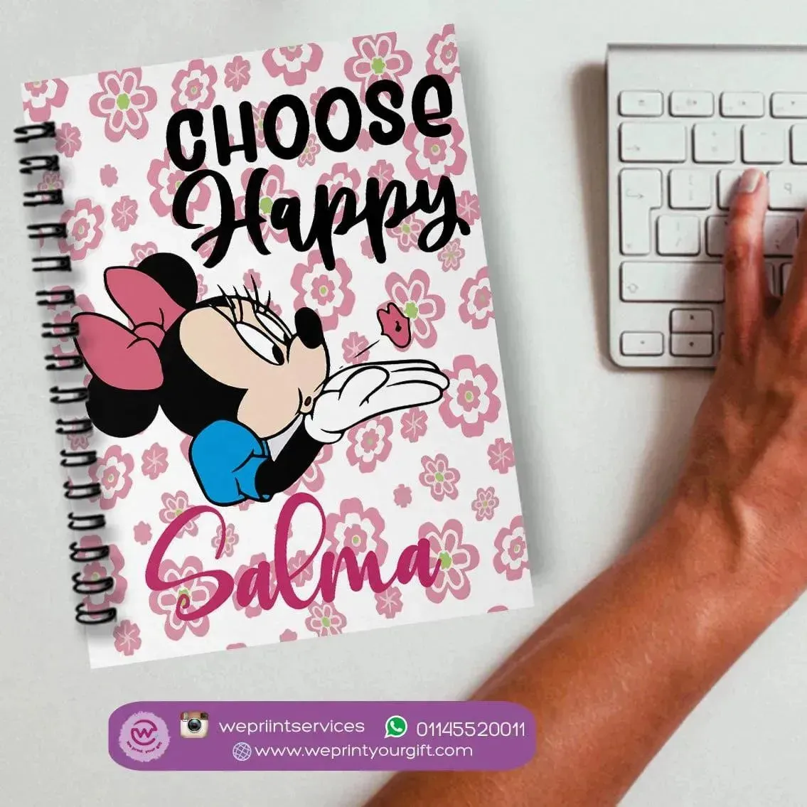 Notebook - A5 Size - Minnie Mouse