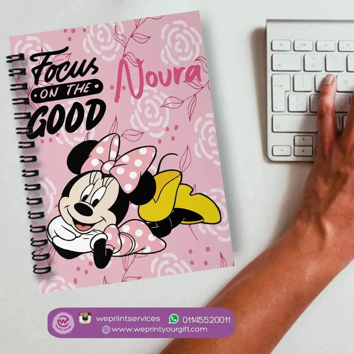 Notebook - A5 Size - Minnie Mouse