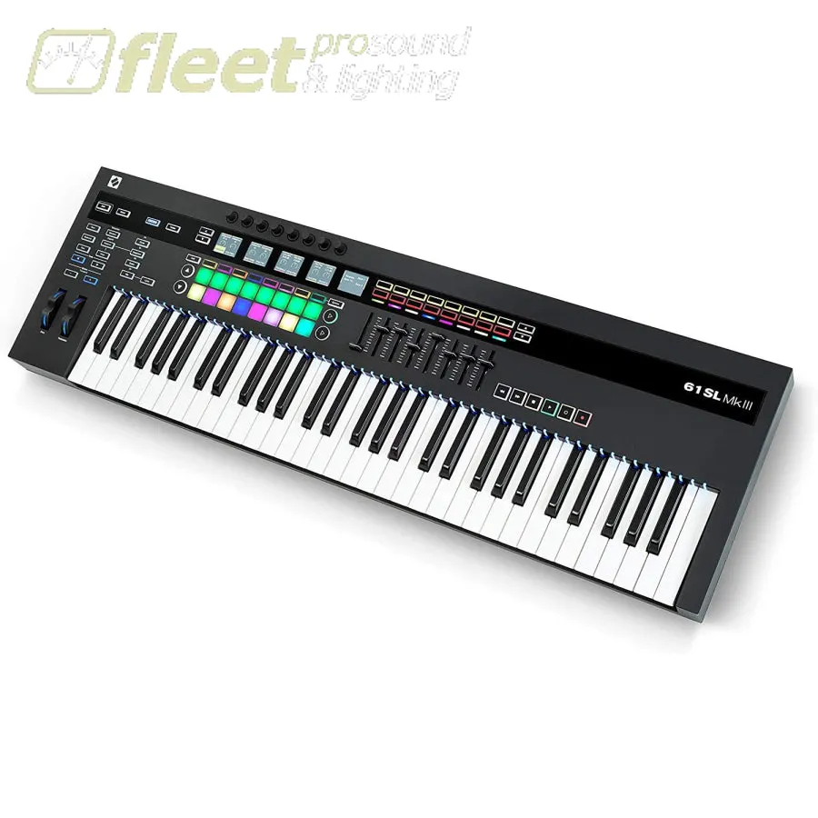 Novation 61SL-MKIII Note Keyboard Controller with Sequencer