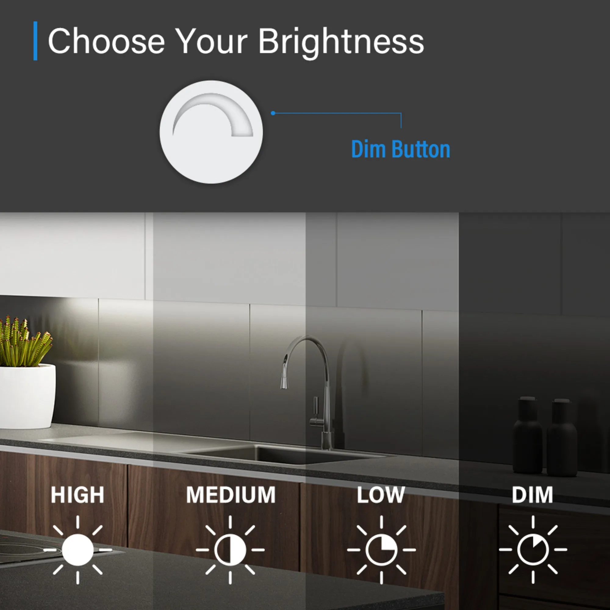 OneSync Under Cabinet Smart Bridge for Voice & App Control