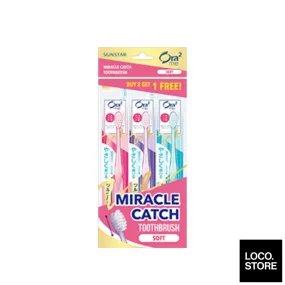 Ora2 Me Miracle Catch Toothbrush Compact Head Value Pack Soft