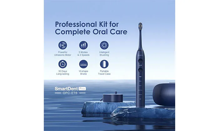 Oraimo SmartDent Pro Powerful Ultrasonic Motor Electric Toothbrush