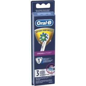 Oral-B® Electric Toothbrush Head Refills with Bacteria Guard Bristles, 3/Pkg