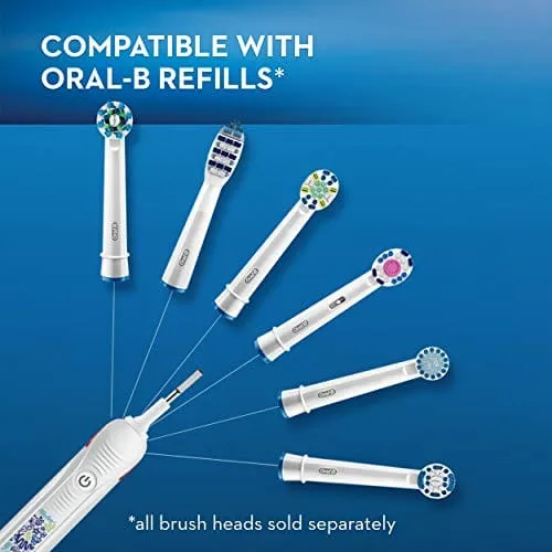 Oral-B Kids Electric Toothbrush with Coaching Pressure Sensor and Timer, New! Sparkle & Shine - B083YFWVWX