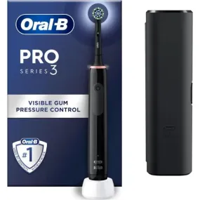 Oral-B Pro 3 Travel Edition Electric Toothbrush Black