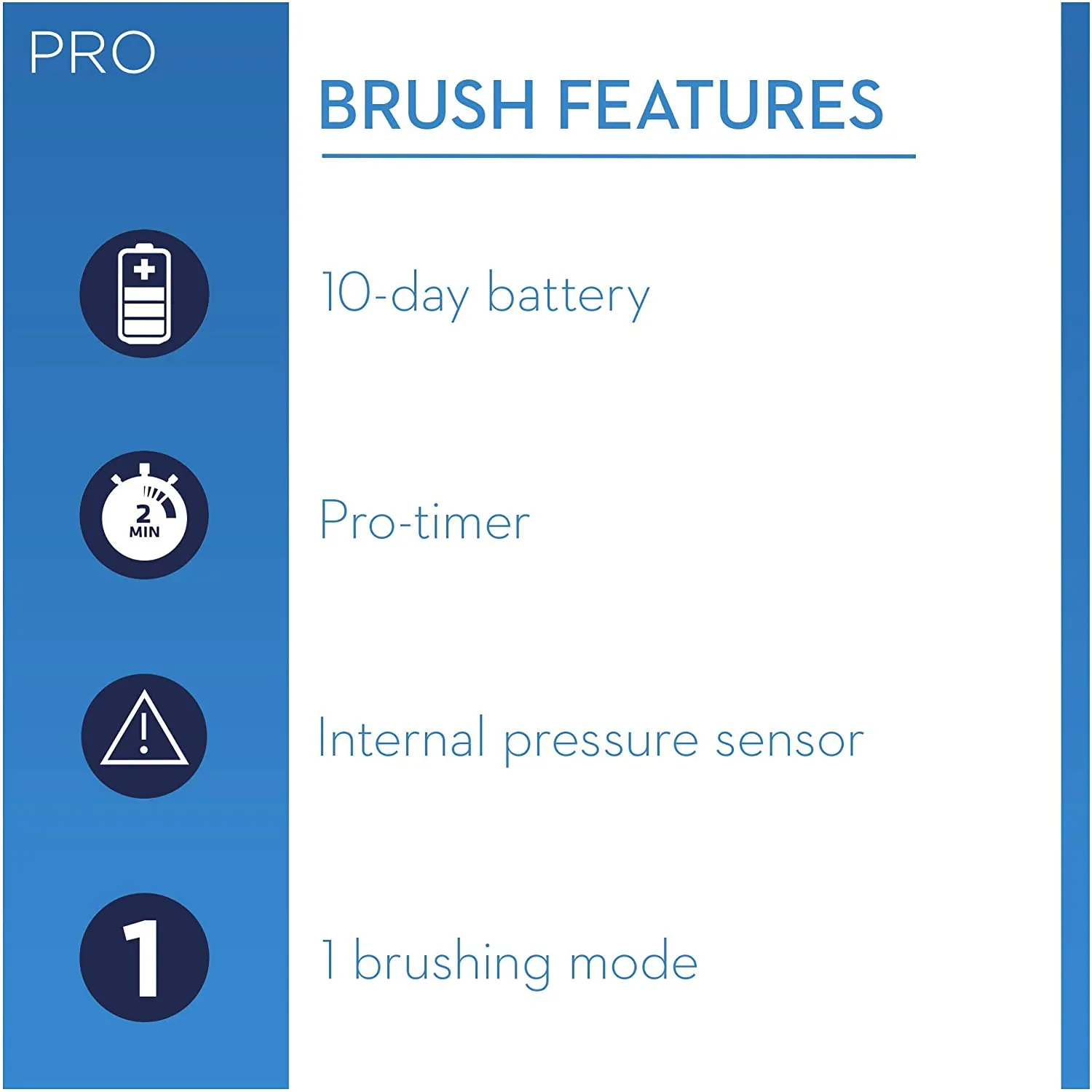 Oral B Pro 500 Cross Action Rechargeable Electric Toothbrush Round Oscillation Cleaning Braun