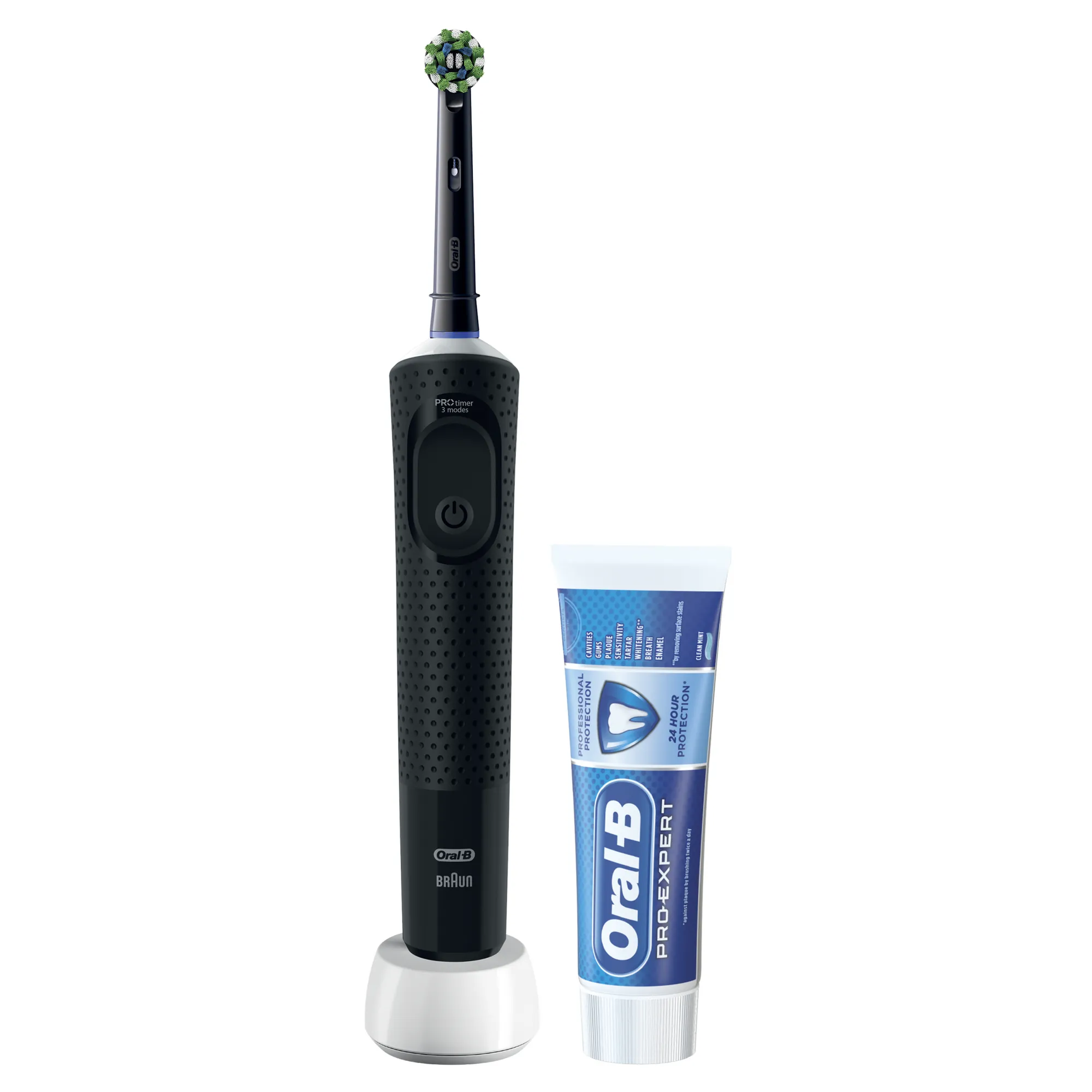 Oral B Vitality Pro Black Electric Toothbrush Set