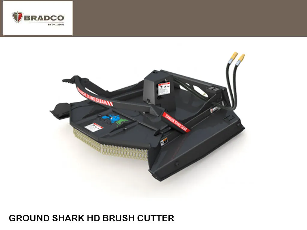 PALADIN BRADCO Ground Shark™ HD Brush Cutter for skid steer loaders