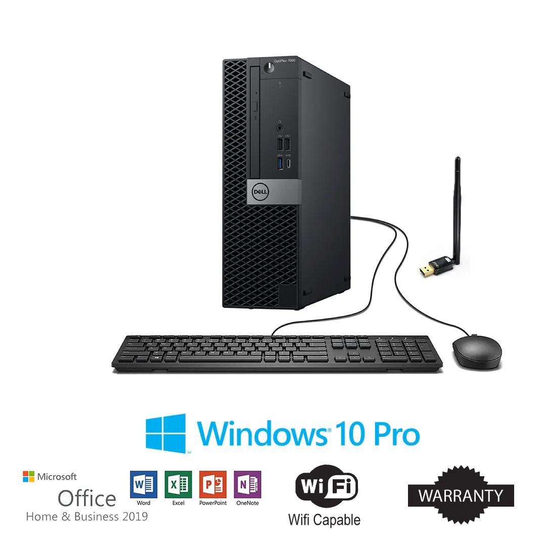 Performance Desktop: Core i5 Processor (7th Gen or greater), 16GB RAM, 256GB SSD - Win 11 Pro and Office