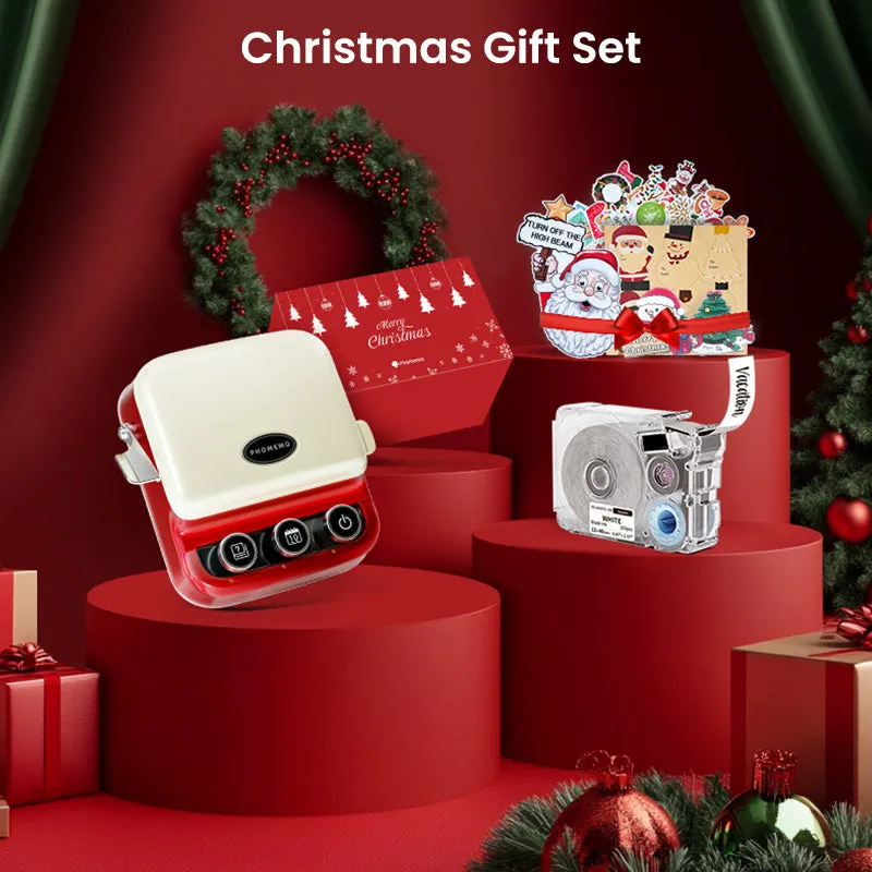 Phomemo (P15 Vintage Label Maker) Christmas Gift Set