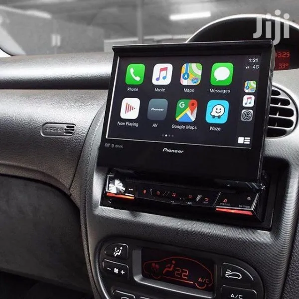 Pioneer AVH-Z7250BT In-Dash BT/DVD/USB Single Din Player with Apple CarPlay & Android Auto