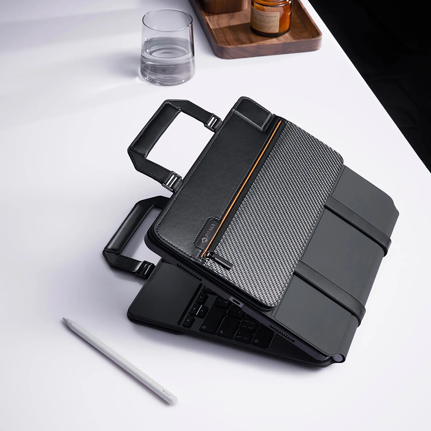 PITAKA FlipBook Case for iPad with Magic Keyboard