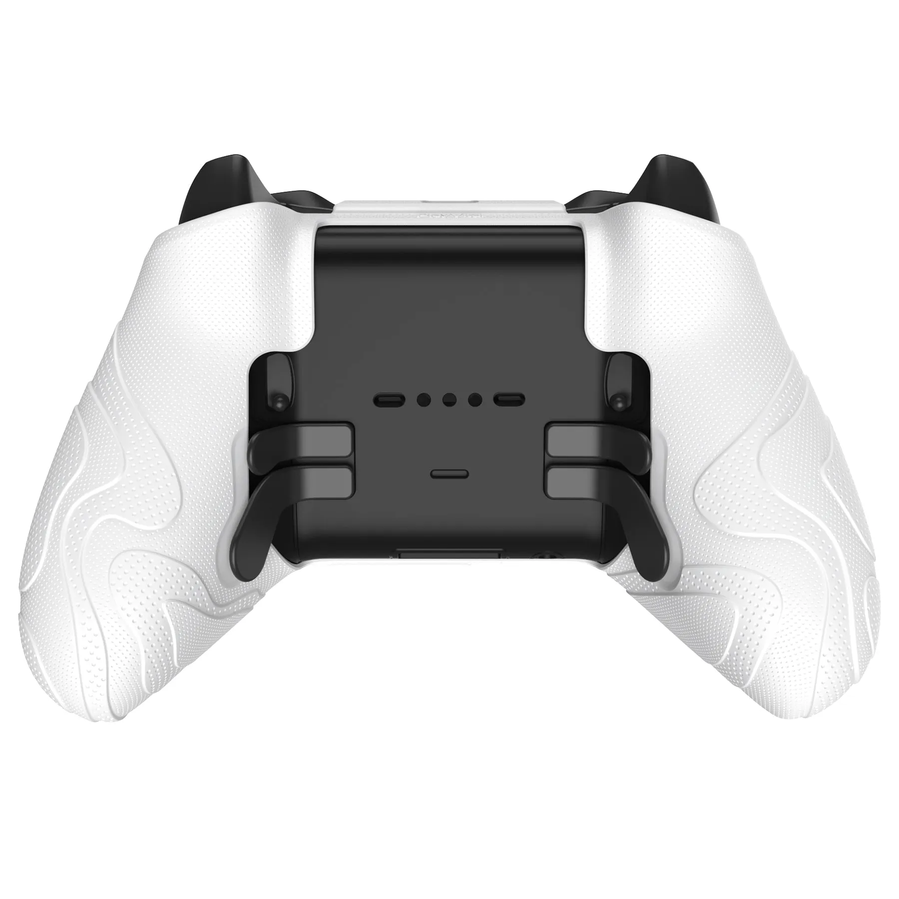 PlayVital Mountain Range Edition Silicone Cover with Thumb Grips for Xbox Elite Series 2 Controller & Xbox Elite Series 2 Core Controller - White - DVGE2P002