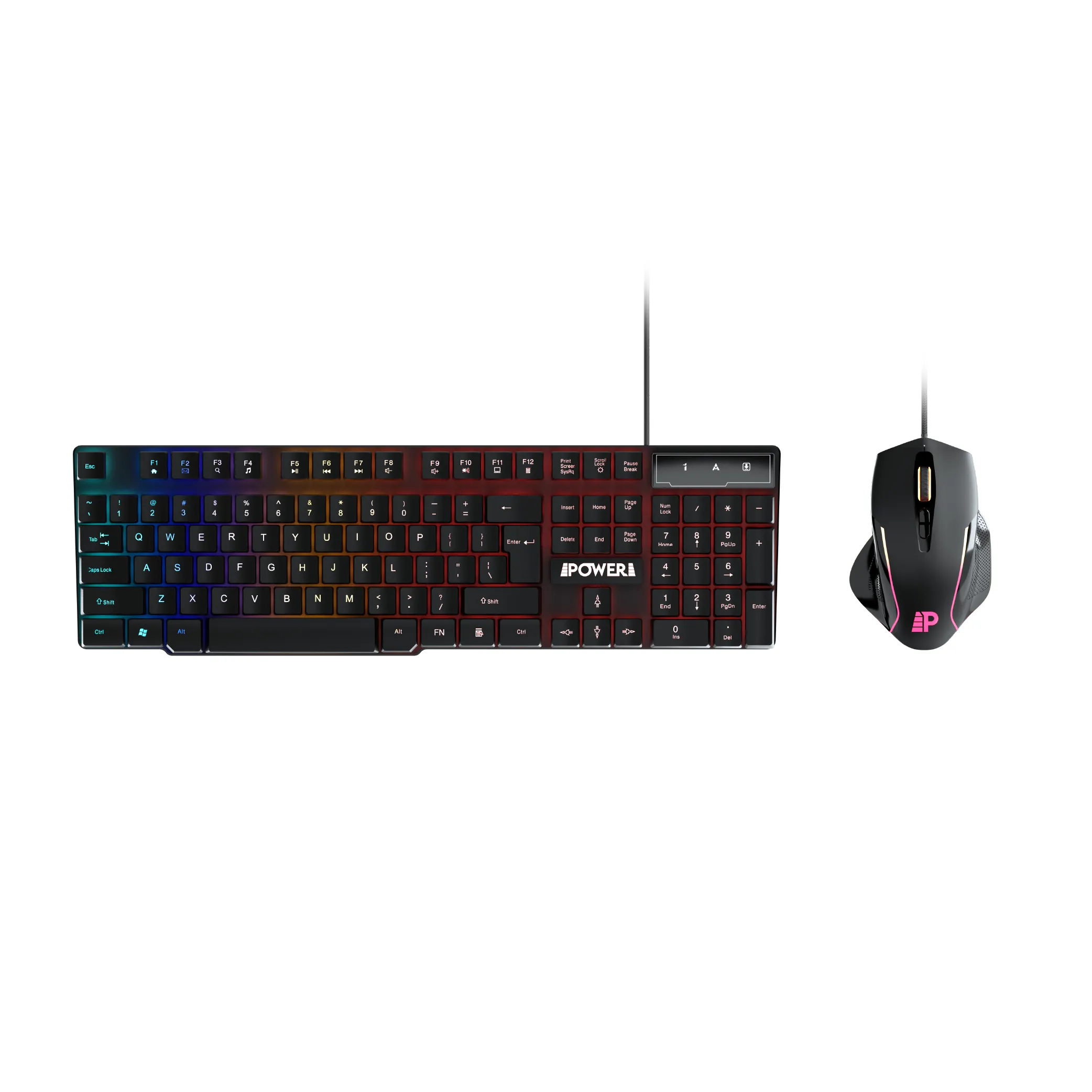 Power Gaming Recon Jaxter Gaming Keyboard and Mouse Bundle