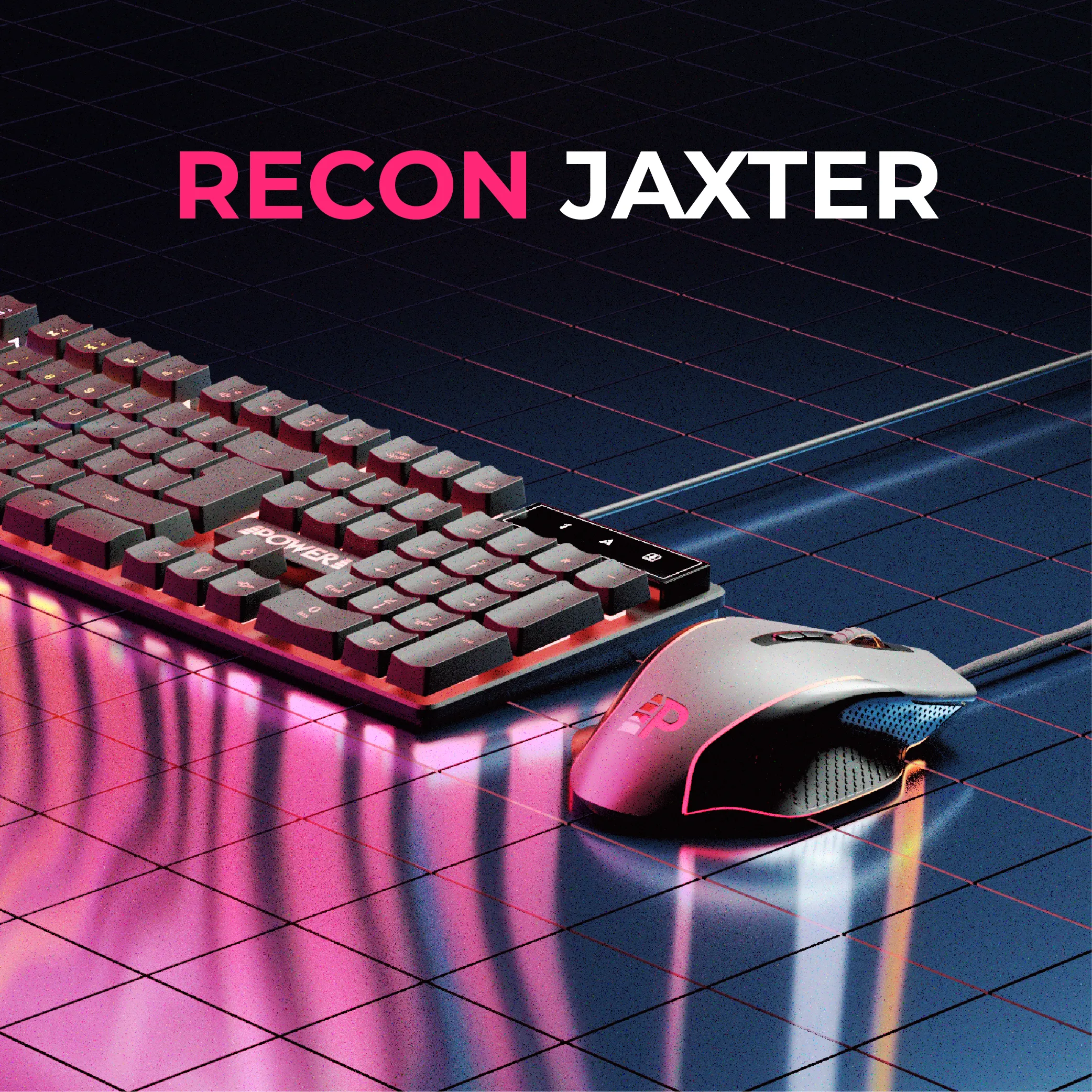 Power Gaming Recon Jaxter Gaming Keyboard and Mouse Bundle