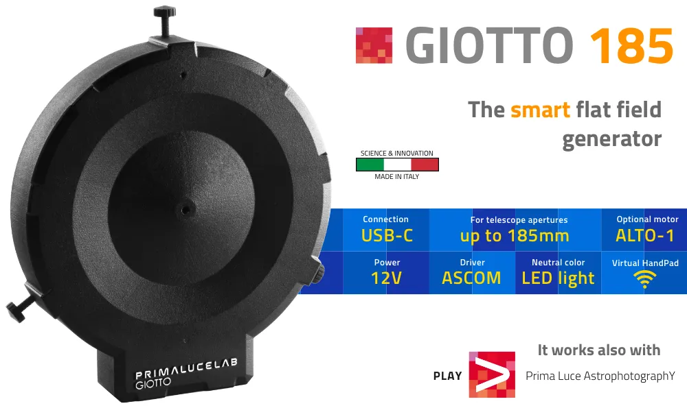 PrimaLuceLab GIOTTO 185 Smart Flat Field Generator