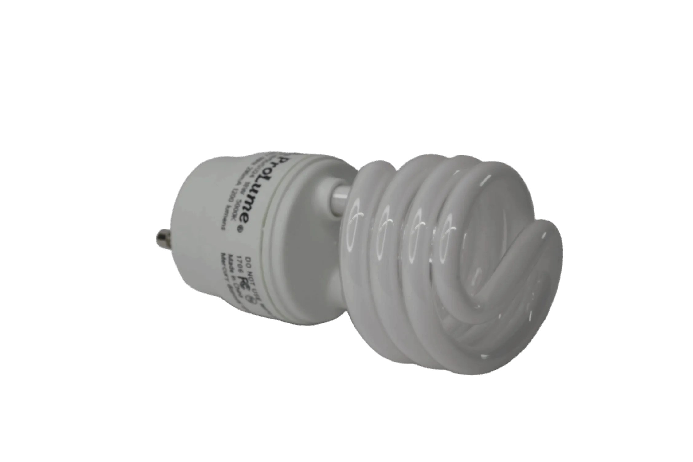 ProLume Compact Fluorescent Lamps 46521 CFL18/50/GU24 Watts 18 Bulb T2 Base GU24