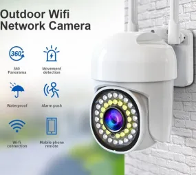 Ptz Wifi Camera Hb66 2mp 1080p Outdoor CCTV Security Camera 4x Digital Zoom Wireless Ai Human Detection