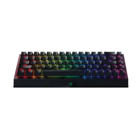 Razer Blackwidow V3 Mini HyperSpeed | Phantom Edition 65% Wireless Linear Mechanical Keyboard Yellow Switch