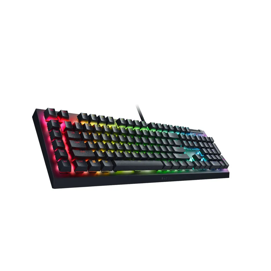 Razer BlackWidow V4 X Mechanical Full Size Chroma RGB Gaming Keyboard | 6 Dedicated Macro Keys | Multi-Function Roller