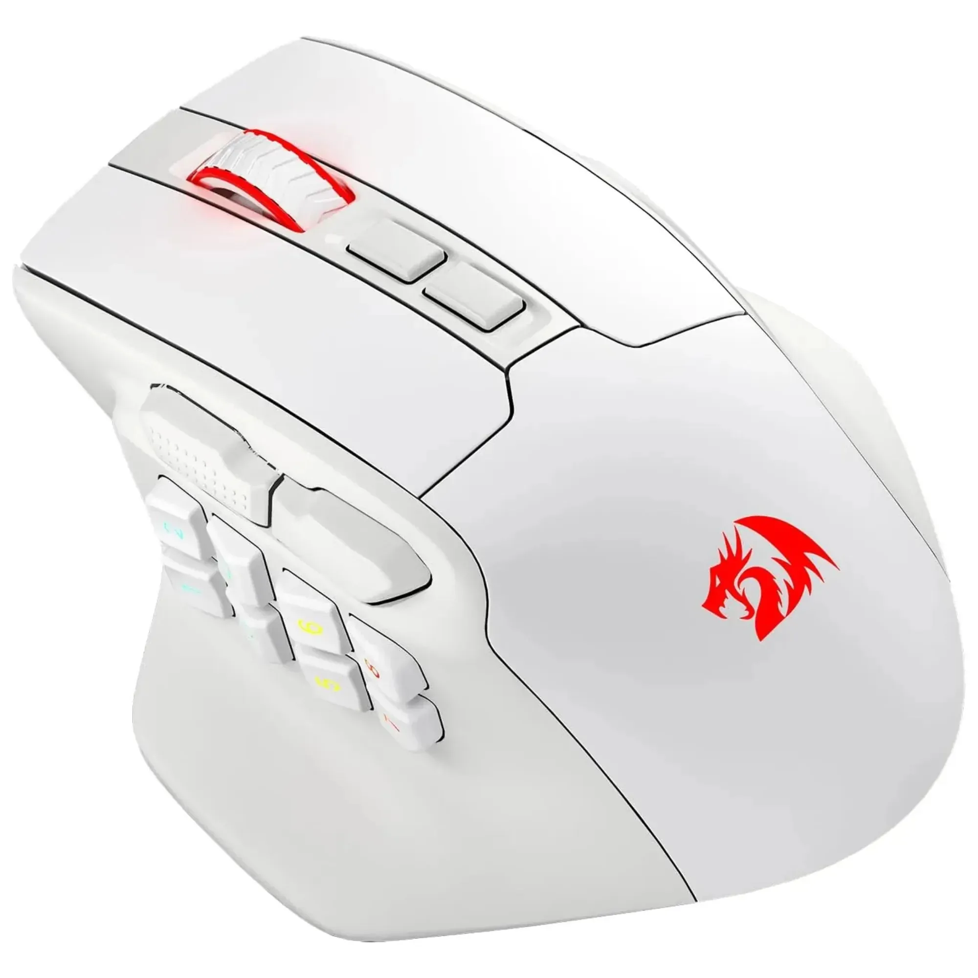 Redragon Aatrox M811 Pro Wireless MMO Mouse: With 10 Side Macro Buttons and RGB Lighting