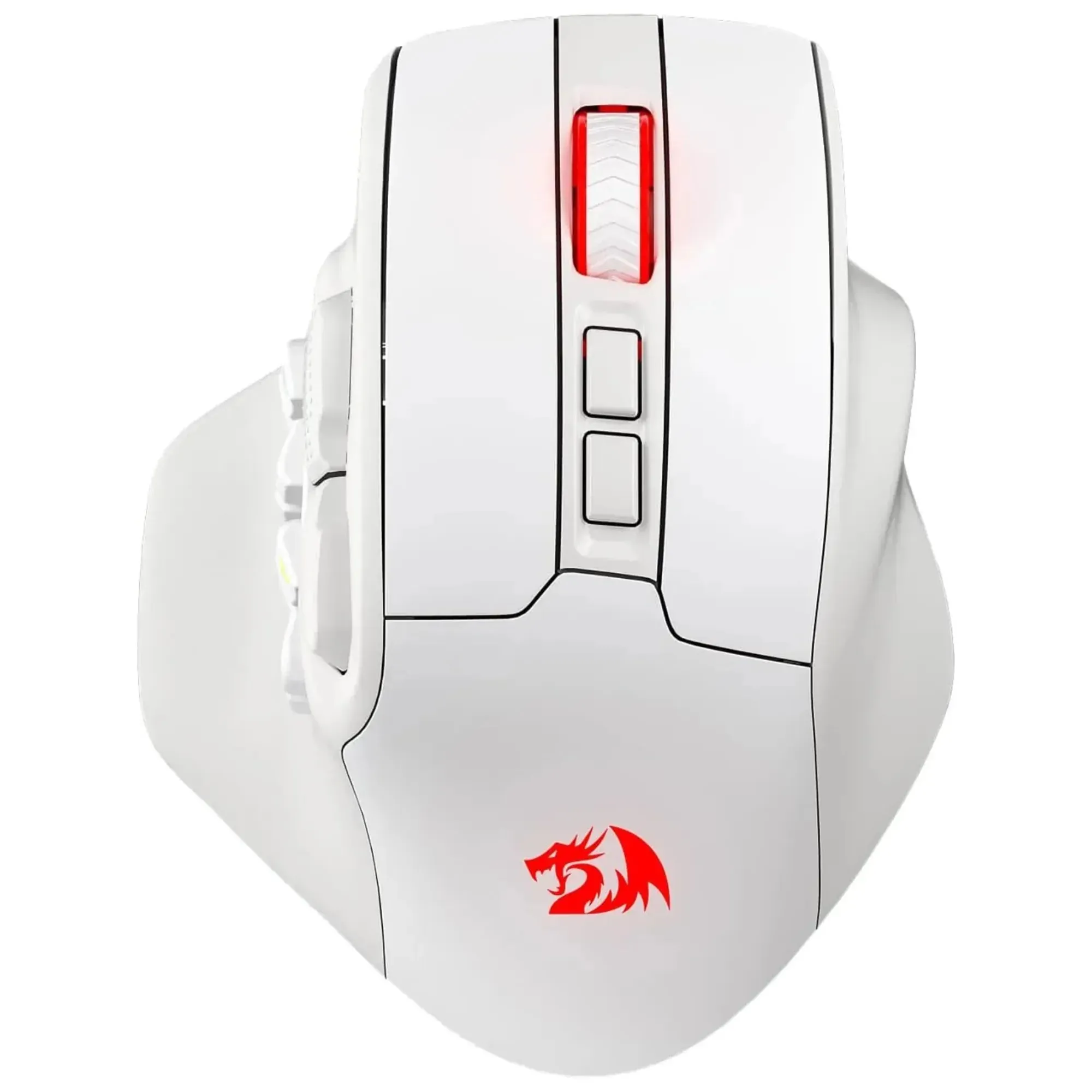 Redragon Aatrox M811 Pro Wireless MMO Mouse: With 10 Side Macro Buttons and RGB Lighting