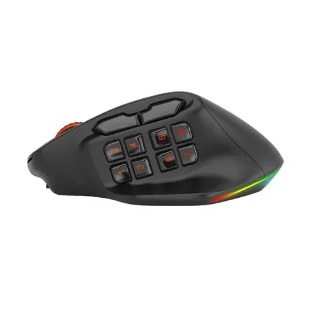 Redragon Aatrox M811 Pro Wireless MMO Mouse: With 10 Side Macro Buttons and RGB Lighting