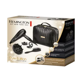 Remington - Style Edition Hairdryer Gift Set D3195GP