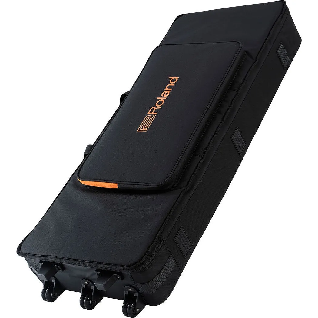 Roland SC-G61W3 Semi-Rigid Keyboard Case With Integrated Wheels For 61-Note Instrument