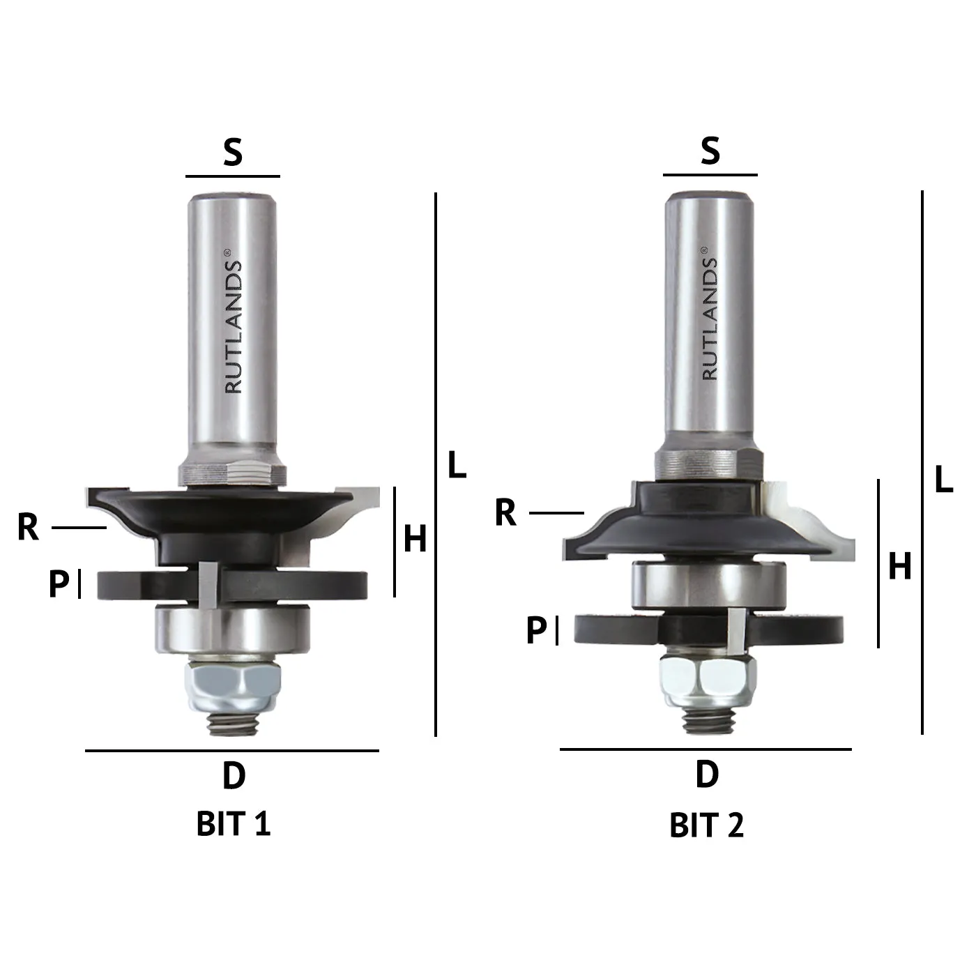 Router Bit Set - Rail & Stile - Ogee