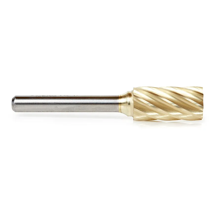 SA Cylindrical No End Non-Ferrous Burr Bit | 1⁄2 Dia x 1 x 1⁄4 Shank | BURS-104NF | 738685041000