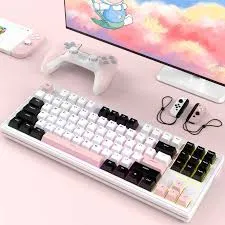 Sama M87 Pro V2 White Pink(Rocket Racoon)