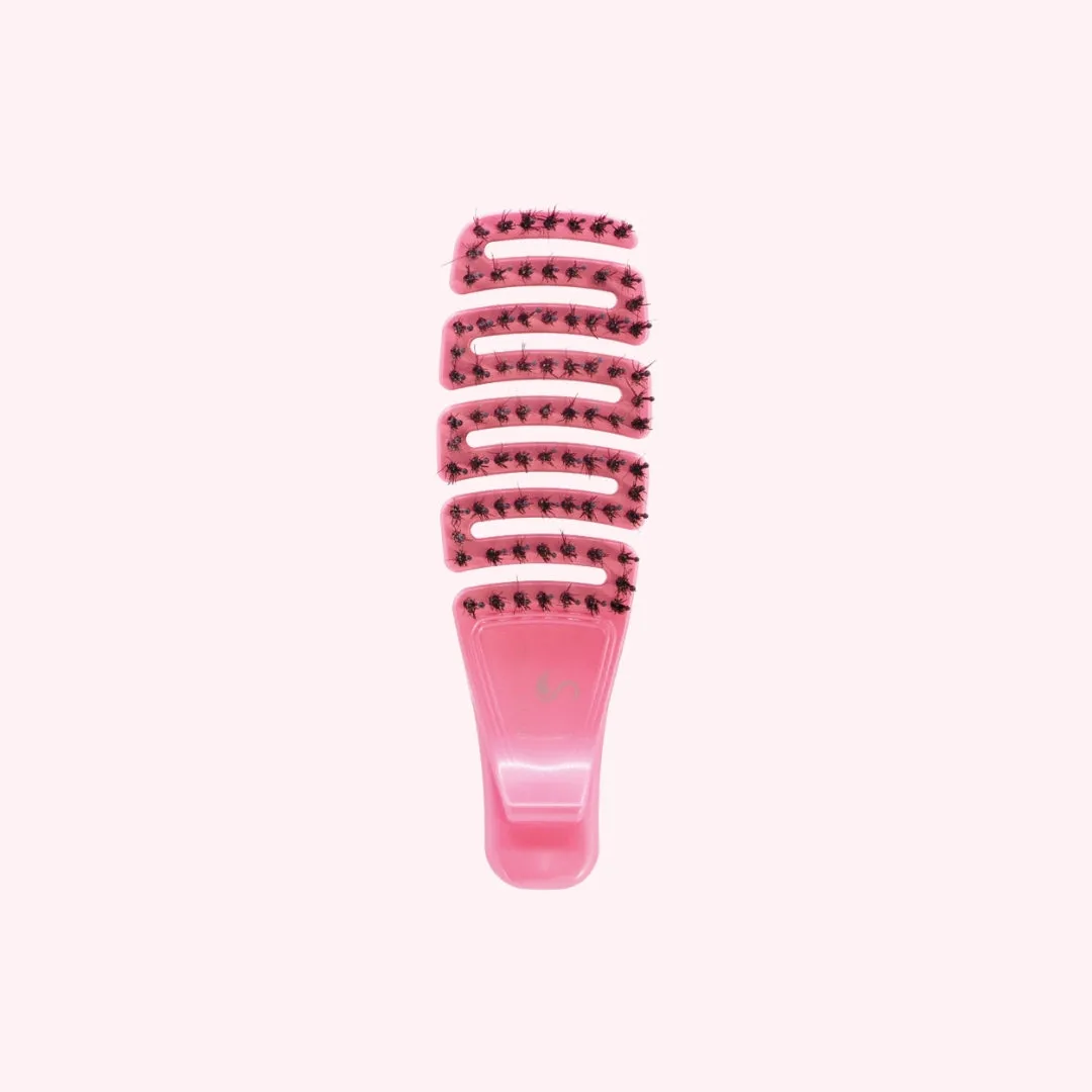 Scream-Free® Detangling Brush: Palm Flexi - Bubblegum Magic