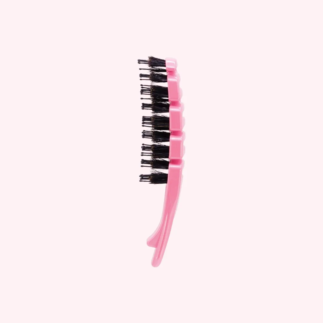 Scream-Free® Detangling Brush: Palm Flexi - Bubblegum Magic