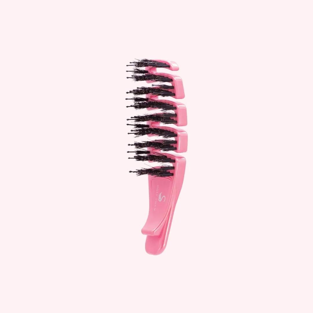 Scream-Free® Detangling Brush: Palm Flexi - Bubblegum Magic