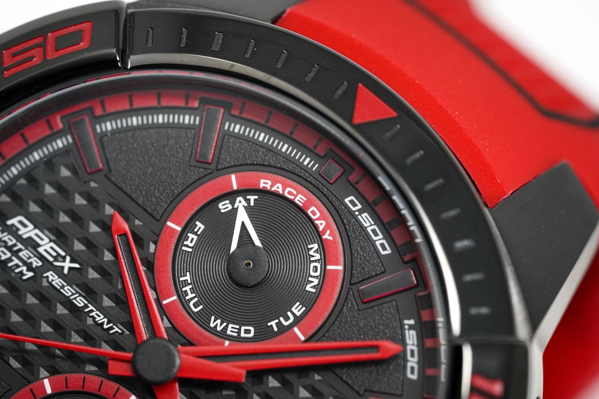 Scuderia Ferrari Watch Apex Multi-FX Black Red Silicone FE-083-0639