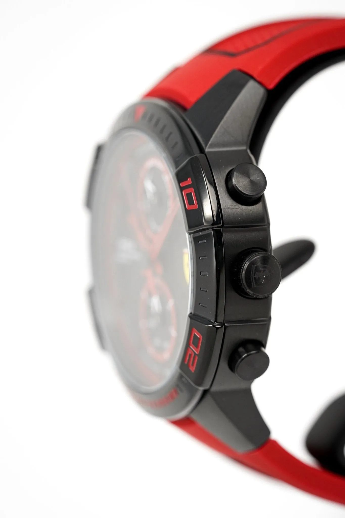 Scuderia Ferrari Watch Apex Multi-FX Black Red Silicone FE-083-0639