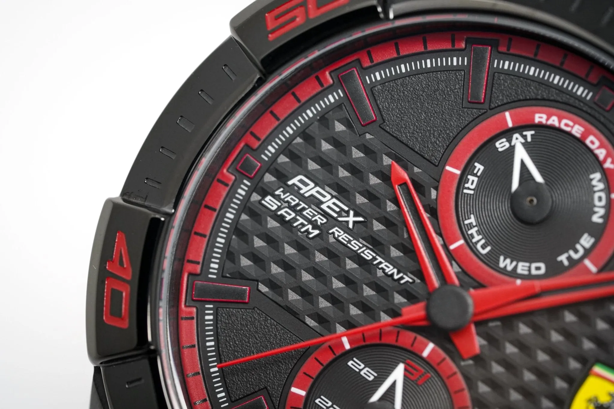 Scuderia Ferrari Watch Apex Multi-FX Black Red Silicone FE-083-0639