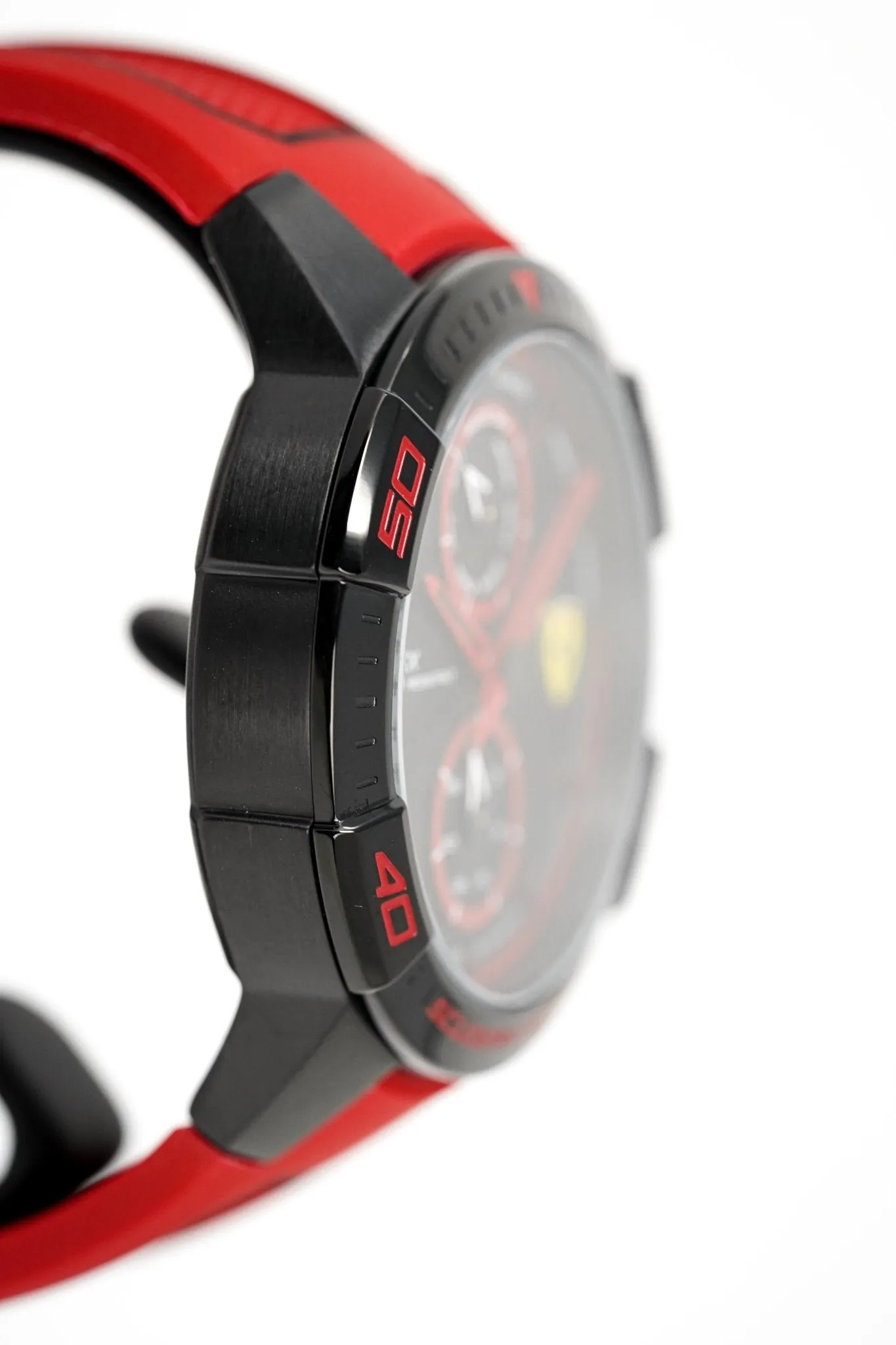 Scuderia Ferrari Watch Apex Multi-FX Black Red Silicone FE-083-0639