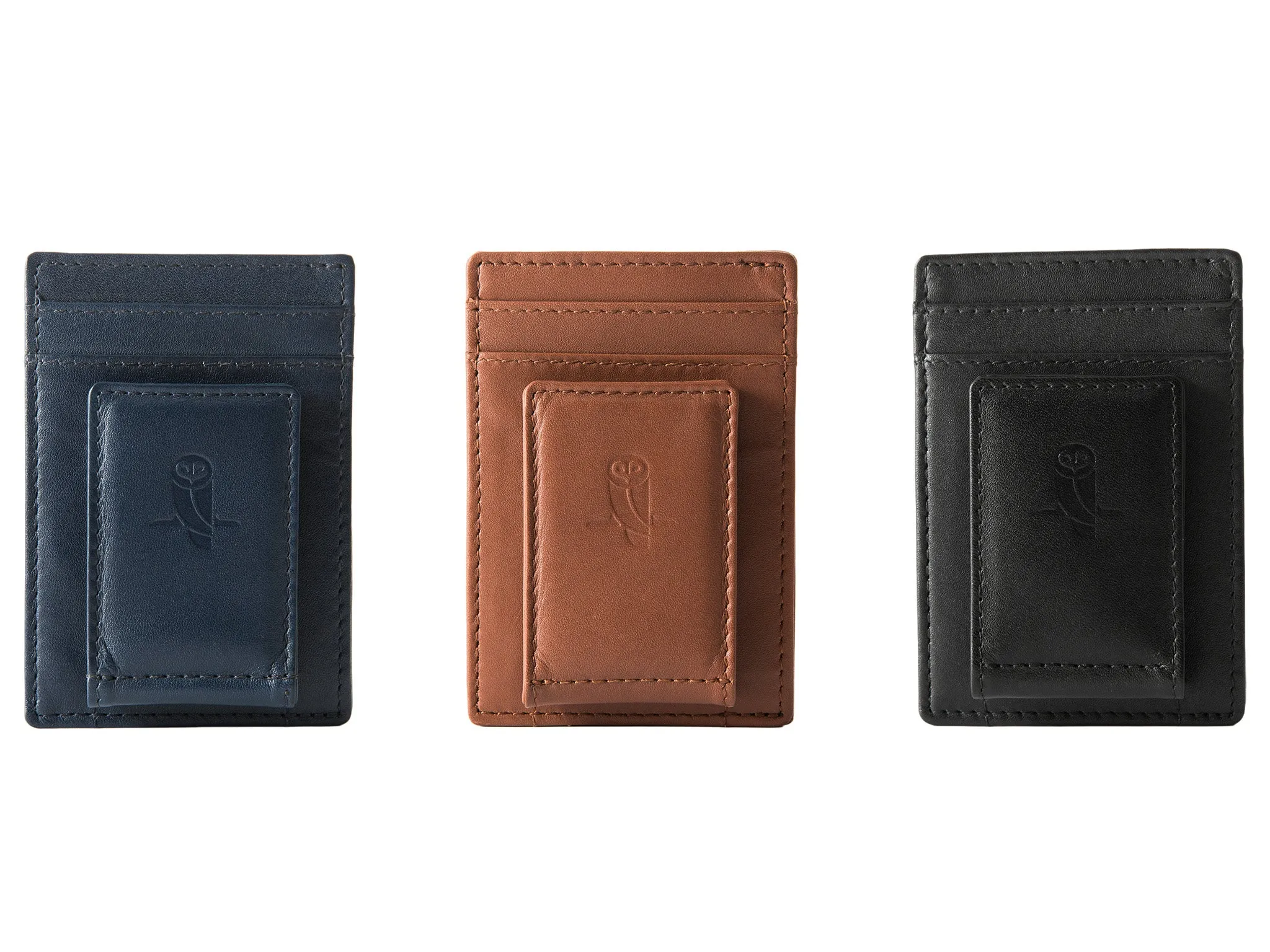 Sea Blue 'Fossil' Wallet & Card Holder