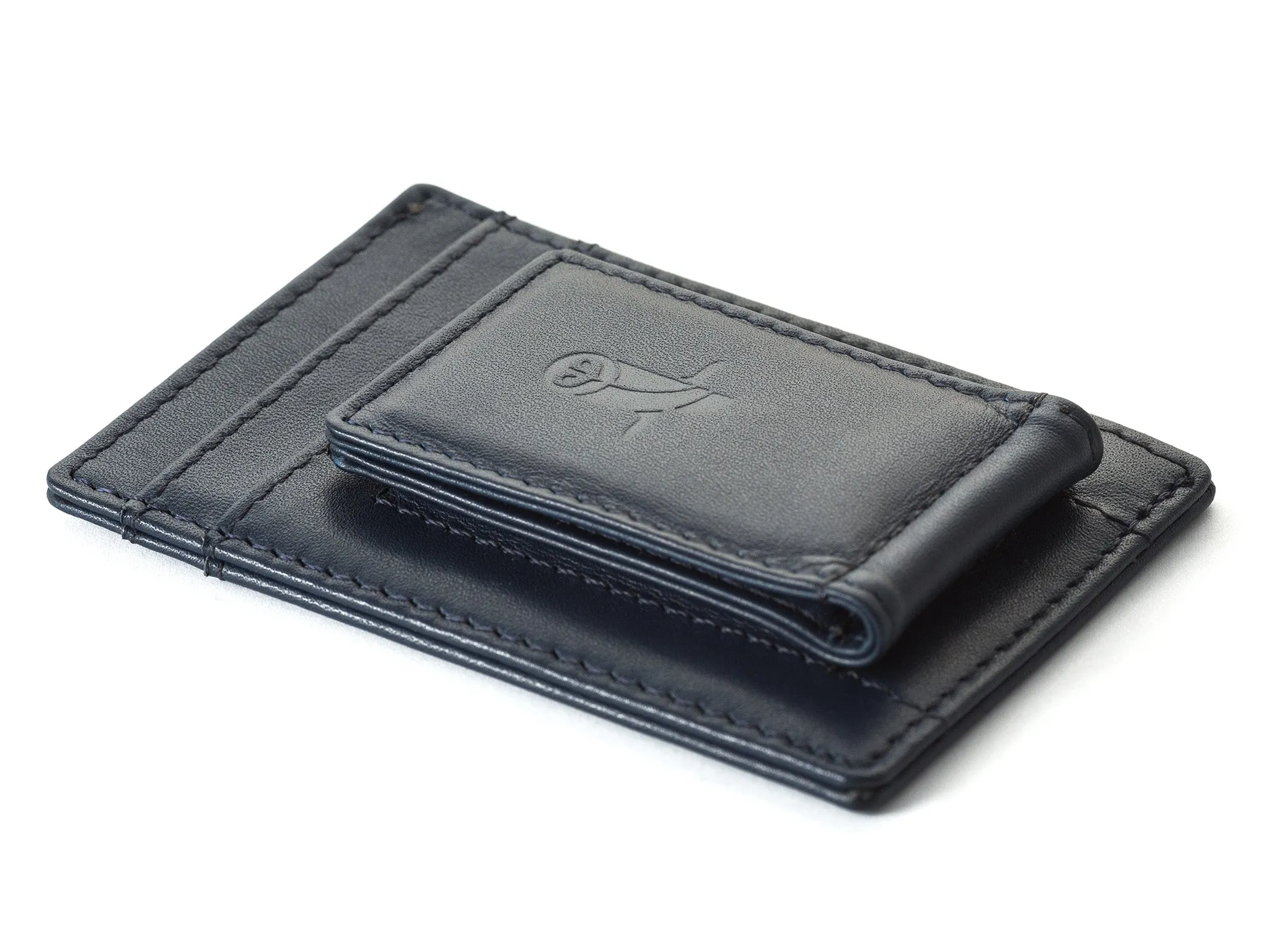 Sea Blue 'Fossil' Wallet & Card Holder