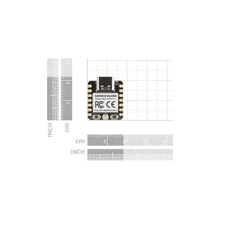 Seeed Studio XIAO ESP32C3 – tiny MCU board with Wi-Fi and BLE, battery charge supported, power efficiency and rich Interface