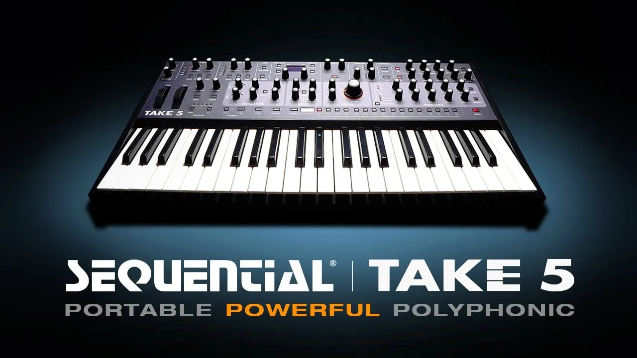 Sequential Take 5 Compact Poly Synthesizer