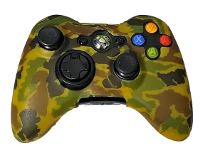 Silicone Cover For XBOX 360 Controller Skin Case Yellow Camo