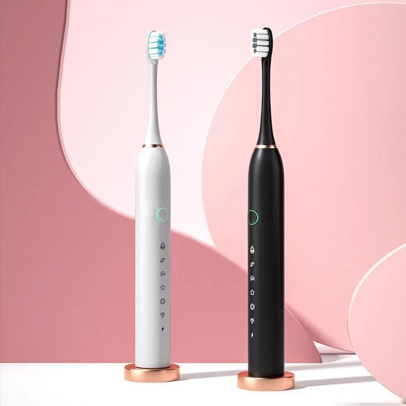 Smart Electric Sonic Toothbrush Rechargeable USB Teeth Brush