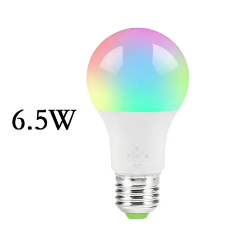 Smart Wi-Fi Light Bulb That Changes Colors According to The Music Rhythm and Flash Effects