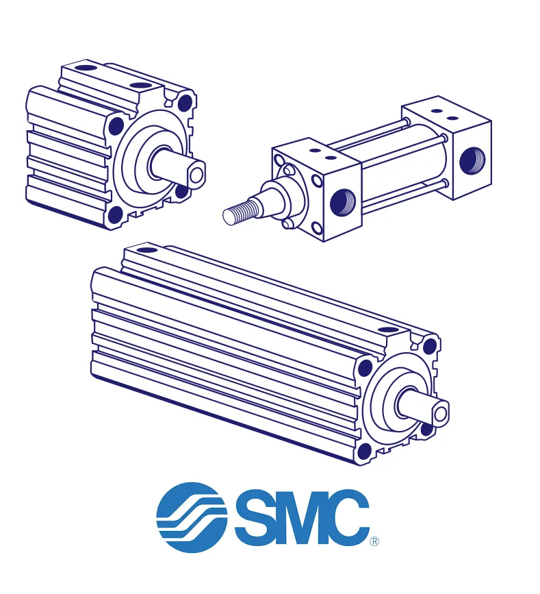 SMC C55B25-32 Pneumatic Cylinder