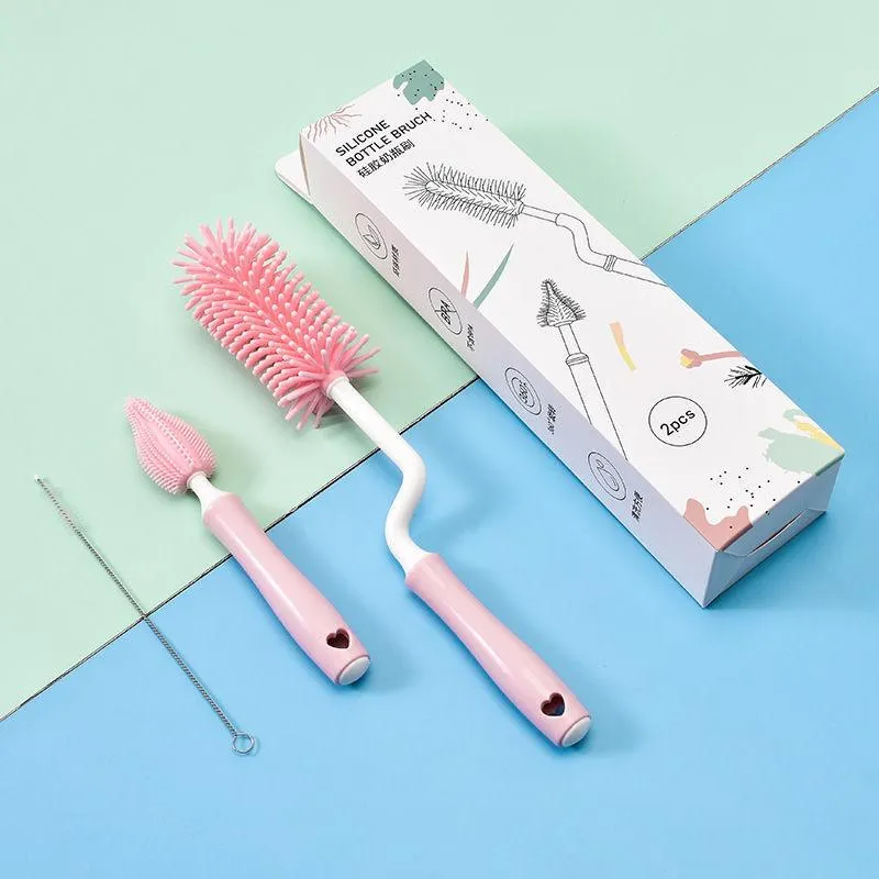 SoftSweep Silicone Bottle Brush Set