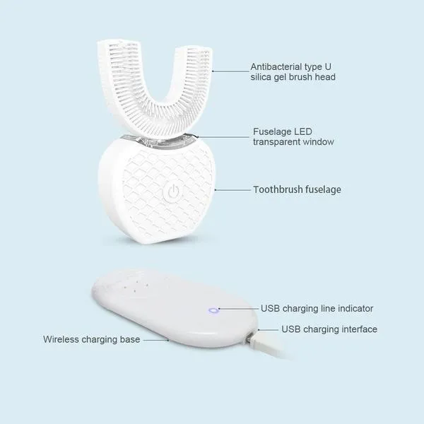 Sonic Automatic Toothbrush Ultrasonic 360