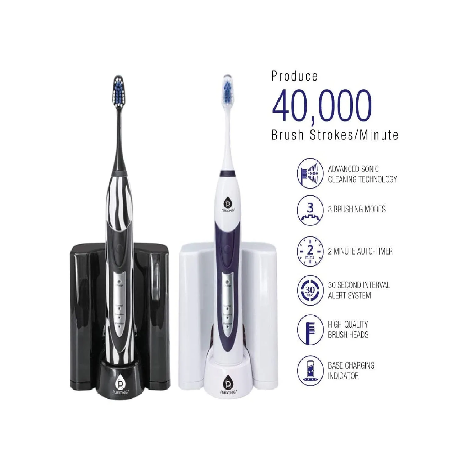 Sonic Movement Rechargeable Electric Toothbrush